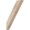 Ekena Millwork 3 1/2"W x 16"D x 24"H Traditional Smooth Knee Brace, Douglas Fir BRC04X16X24TRA00SDF - alternate 1